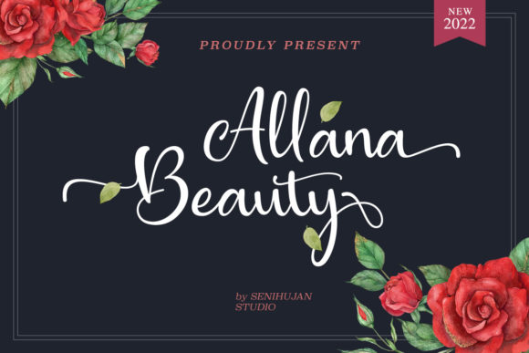 Allana Beauty Font for Web Design
