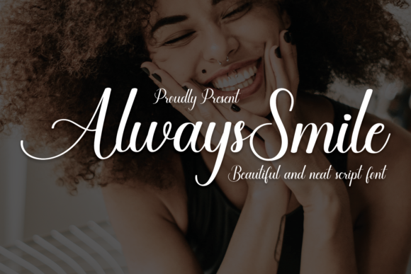 Always Smile: A Handwritten Font That Elevates Your Web Design