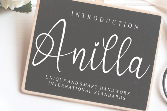 Anilla Font for Web Design Projects