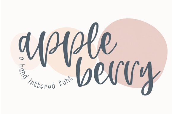 Appleberry Font for Branding Projects