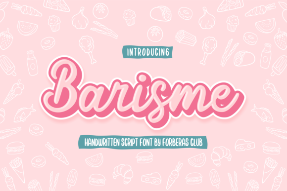 Barsime: A Handwritten Font for Digital Branding