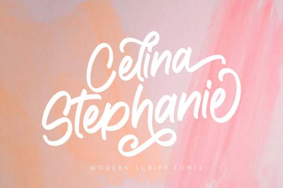 Celina Stephanie: A Handwritten Font for Thoughtful Design
