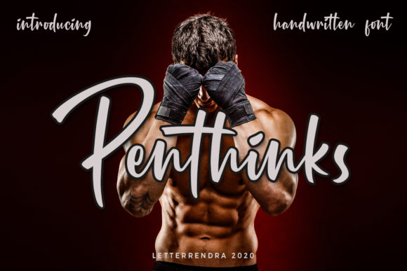 Discovering Penthinks: A Quirky Handwritten Font for Branding