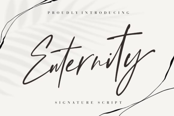 Enternity Font for Professional Branding and Design
