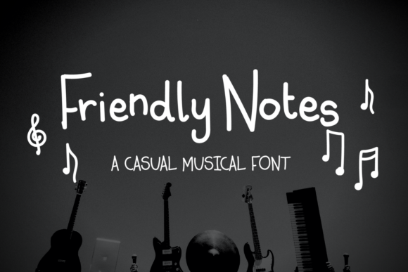 Friendly Notes: A Sweet Font for Small Business Branding