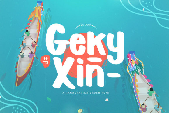 Geky Xin: A Handwritten Font for Digital Creativity