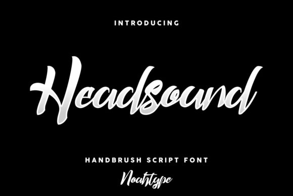 Headsound: A Modern Script Font for Web Design