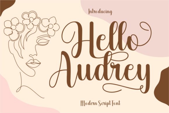 Hello Audrey: A Modern Handwritten Font for Web Design