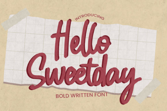 Hello Sweetday: A Handwritten Font That Elevates Campaigns