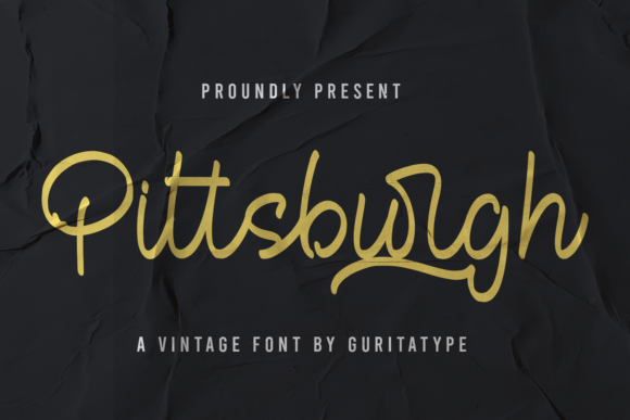 Pitttsburgh Font for Business Branding
