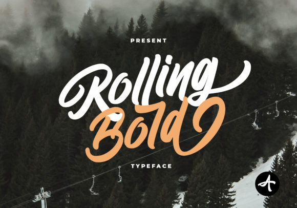 Rolling Bold: A Modern Script Font for Digital Branding