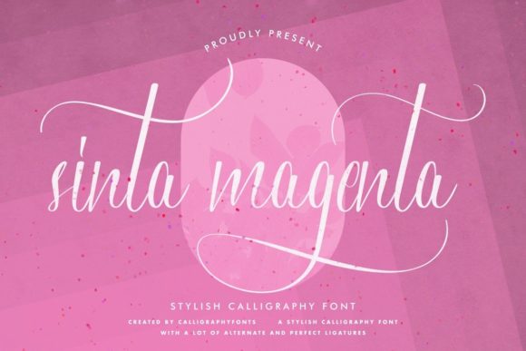 Sinta Magenta: A Graceful Script Font for Digital Design