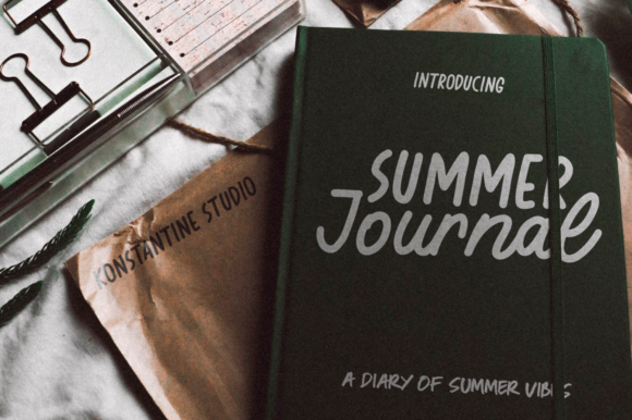 Summer Journal Script Font Review