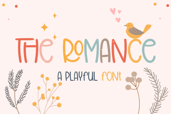 The Romance: A Handwritten Font for Editorial Design