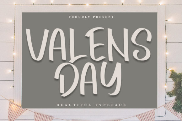 Valens Day: A Handwritten Font for Modern Editorial Design